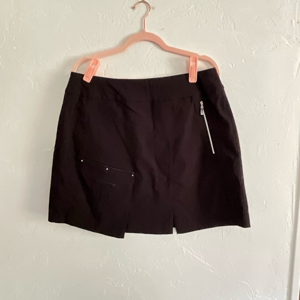 Jamie Sadock Black Tech Skort Size 14